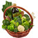 Продуктовая корзина с овощами и зеленью. Португалия