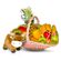 Корзина фруктов &#39;&#39;Фруктовое поле&#39;&#39;. Красивая подарочная корзина свежих фруктов и плюшевая игрушка.. Португалия